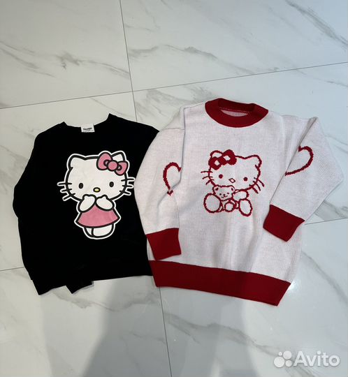 Свитер с hello kitty