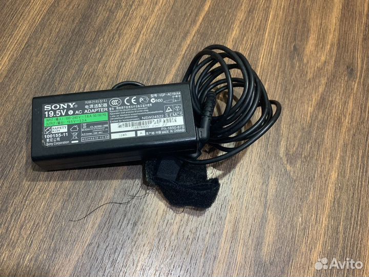 Блок питания оригинал sony 19.5v 3.3a