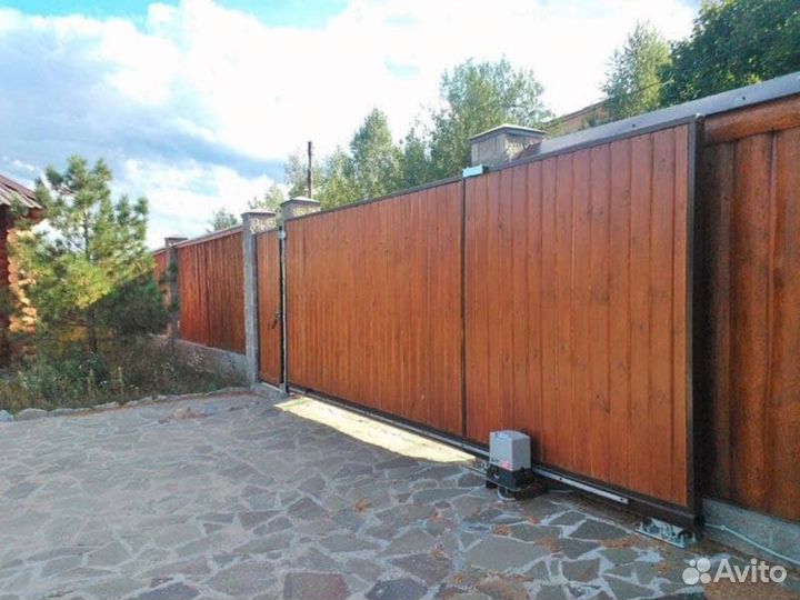 Ворота на дачу 