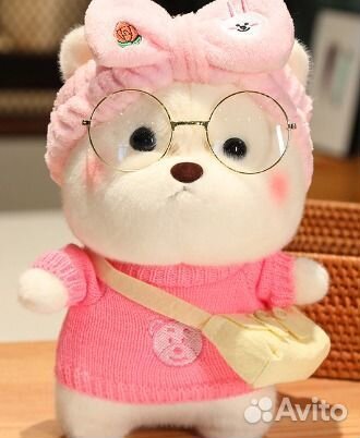 Мягкая игрушка, медвежонок мальчик