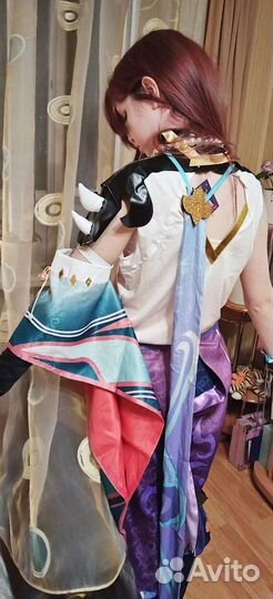 Костюмы косплей аниме геншин Сяо