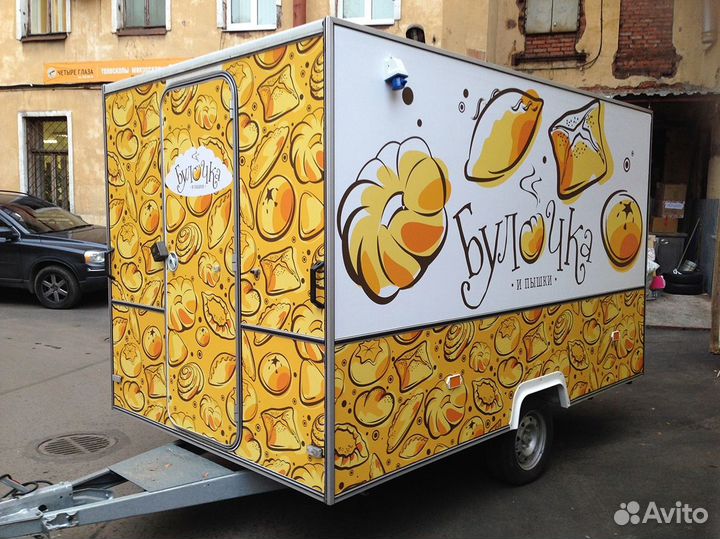 Оклейка торгового оборудования, постоматов