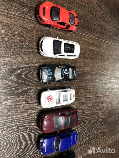 Коллекция машинок welly технопарк и др