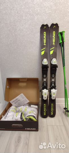 Горные лыжи 107 см