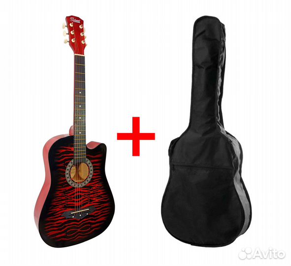 Гитара с чехлом