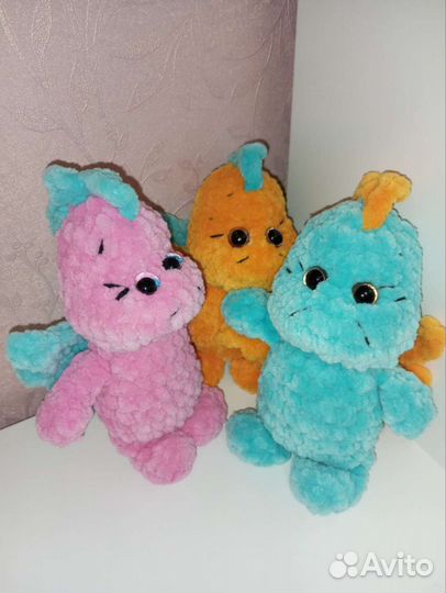 Вязаные игрушки ручной работы