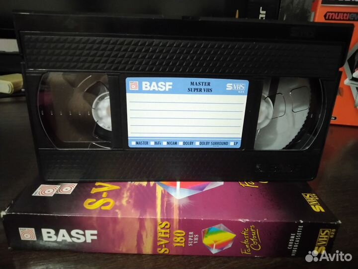 Новые видеокассеты VHS 240 минут