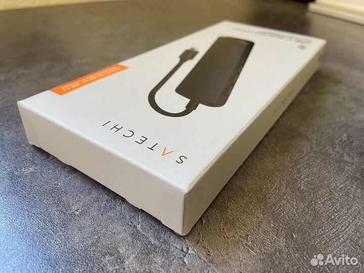 Док-станция, адаптер Satechi ST-ucsma3K, черный