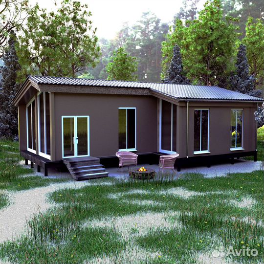 Каркасный дом от производителя
