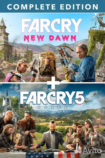 Far Cry 5 + Far Cry New Dawn Deluxe Edition Paketi