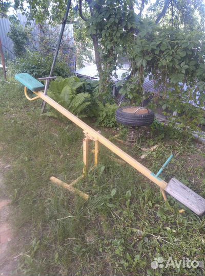 Садовые качели мет+дерово, можно сделать на заказ