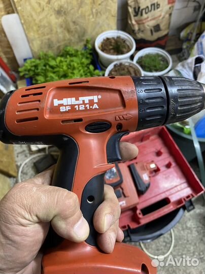 Аккумуляторная дрель шуруповерт hilti