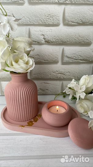 Декор для дома: свечи, вазы, подставки