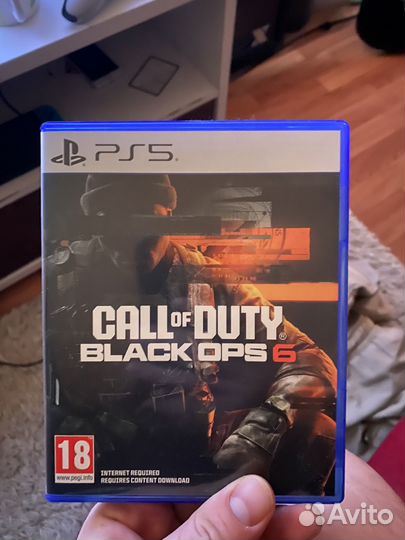 Call of duty black ops 6 ps5 диск