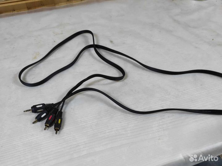 Акустический кабель 3,5 на тюльпан