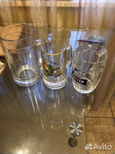 Бокалы, фужеры, кружки, стопки, чашки