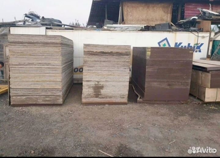 Фанера ламинированная