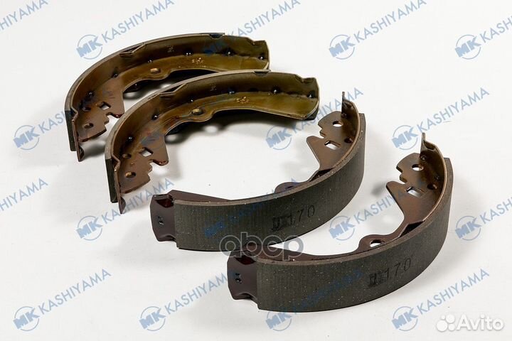 Колодки тормозные барабанные nissan pulsar,almera