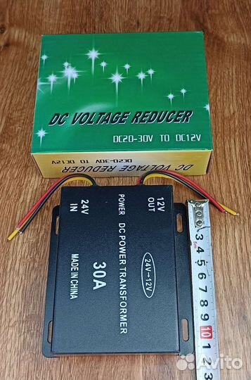 Преобразователь с 24 на 12 вольт