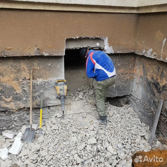 Алмазная резка/Проёмов, Бетона, Усиление проемов