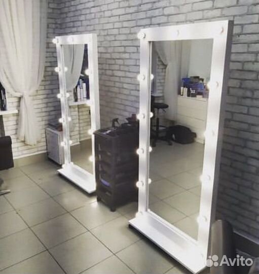 Новые зеркала с подсветкой гримёрные
