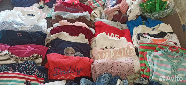 Одежда пакетом на девочку 122-134