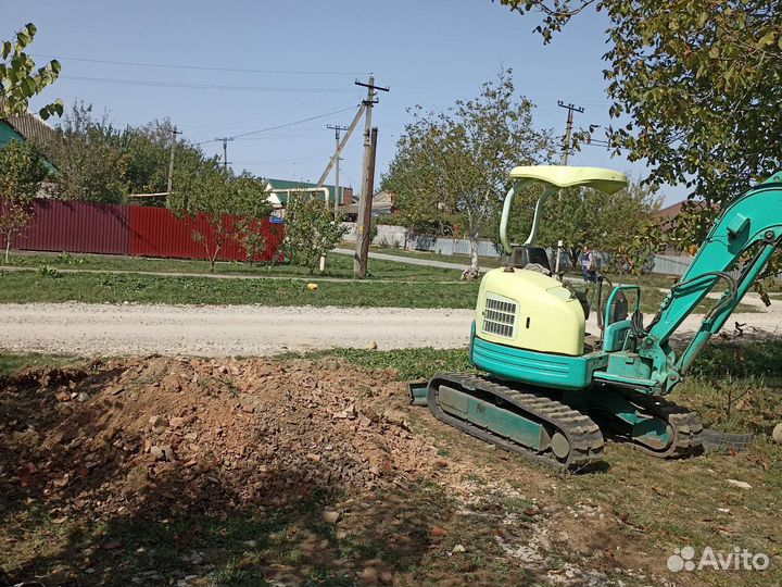 Услуги Мини экскаватора
