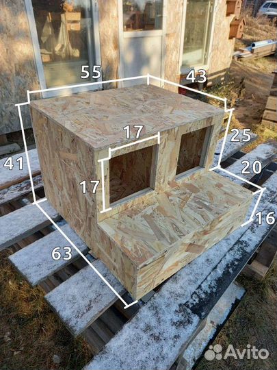Гнездо для кур с яйцесборником