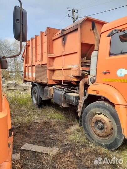 Мусоровоз на базе камаз