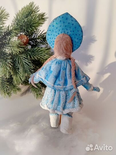 Ватные елочные игрушки