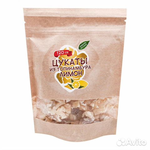 Цукаты из топинамбура с лимоном (candied fruit) Te