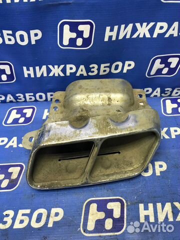 Насадка на глушитель задняя левая Mercedes S-Class