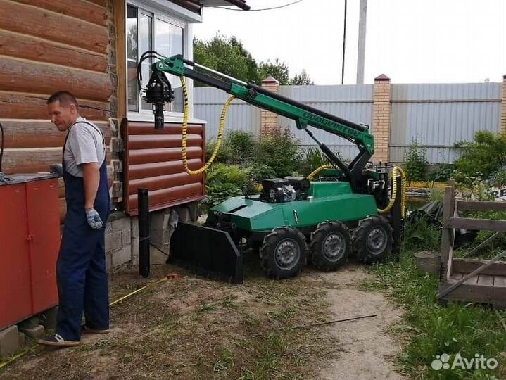 Винтовые сваи с монтажом под ключ установка