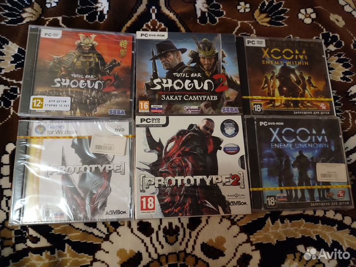 Игровые диски для пк (запакованные)