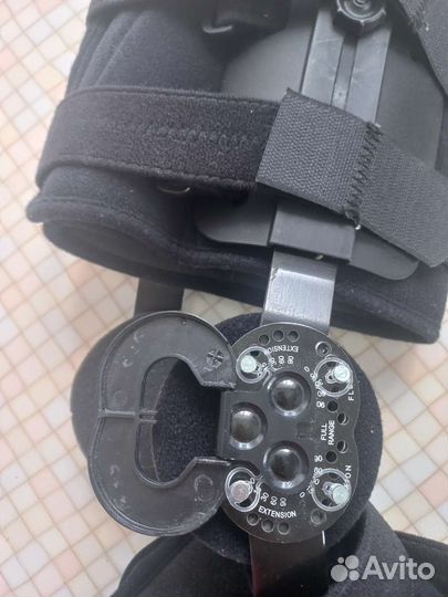 Ортез на коленный сустав с шарнирами