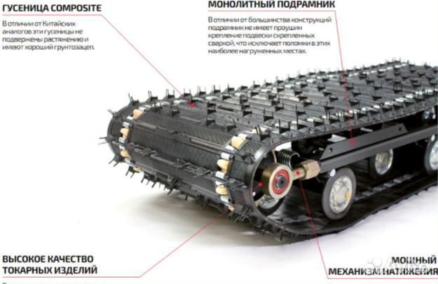 Мотобуксировщик норка 500 standart 20 л.с