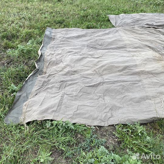 Палатка немецкая брезент б/у
