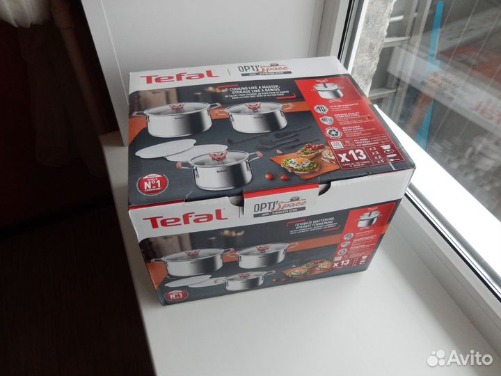 Набор посуды Tefal G720SD74 новый ориг
