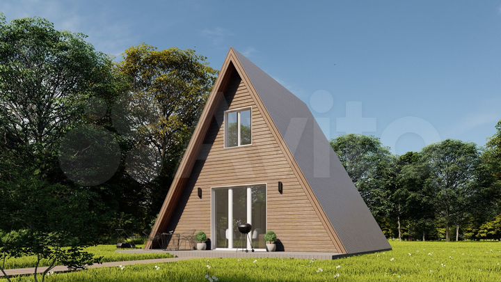 Дом 60 м² на участке 6 сот.