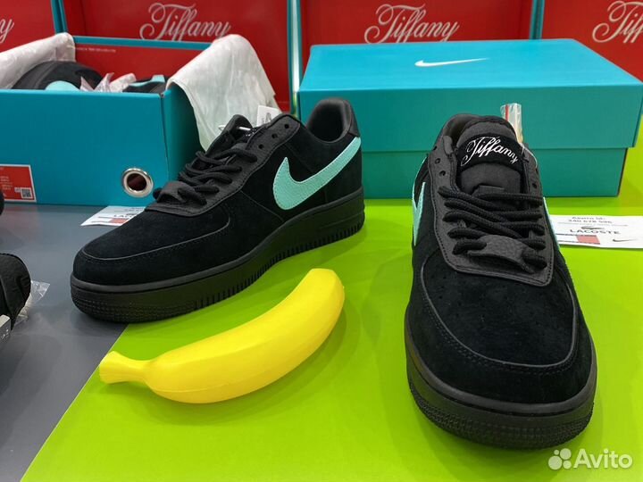 Nike air force 1 low tiffany натуральная замша