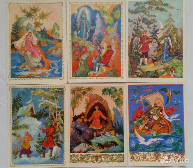 Открытки 1961-89гг. Сказки