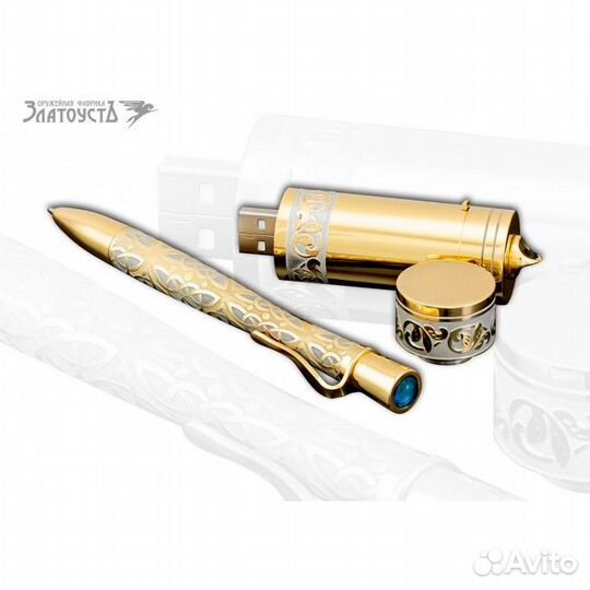 Набор подарочный «Ручка и флешка - диктофон»