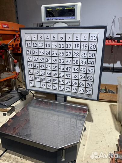 Весы с печатью этикеток