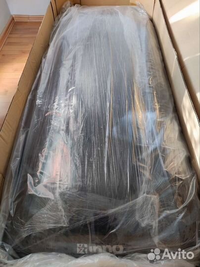 Автобокс на крышу Inno Roof box 55 черный глянец