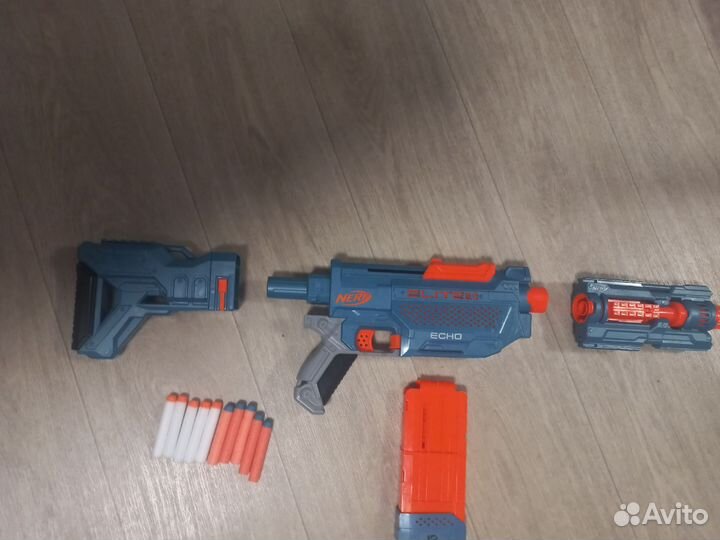 Nerf elite 2.0 echo +10 патронов