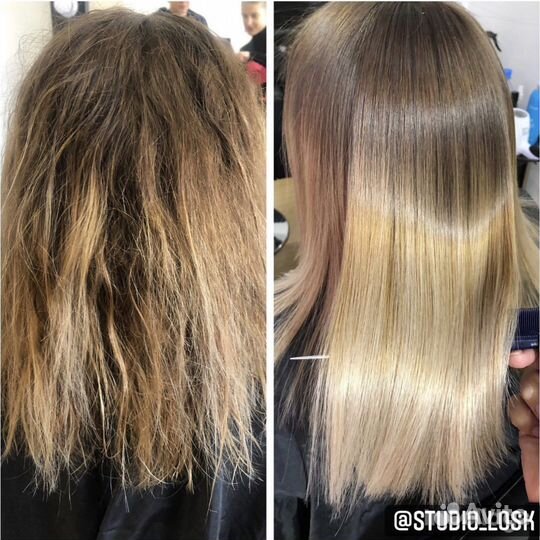 Кератиновое Выпрямление, Ботокс для волос