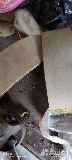 Тормозные колодки задние на газель