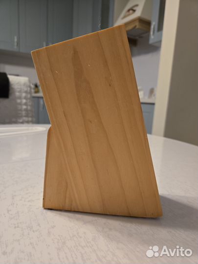 Подставка для ножей деревянная