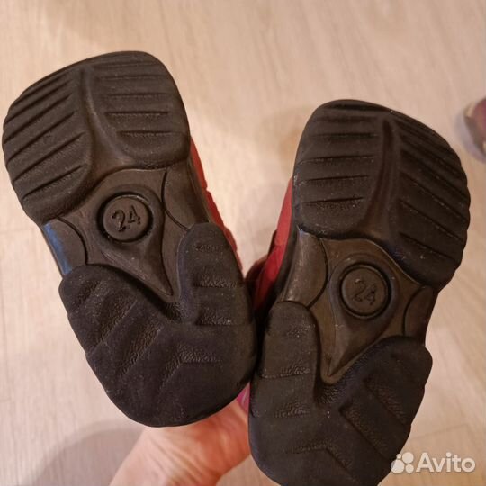 Обувь детская для девочки 24 зимняя