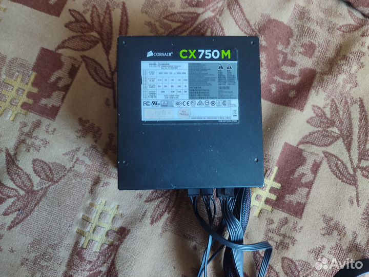 Блок питания corsair cx750